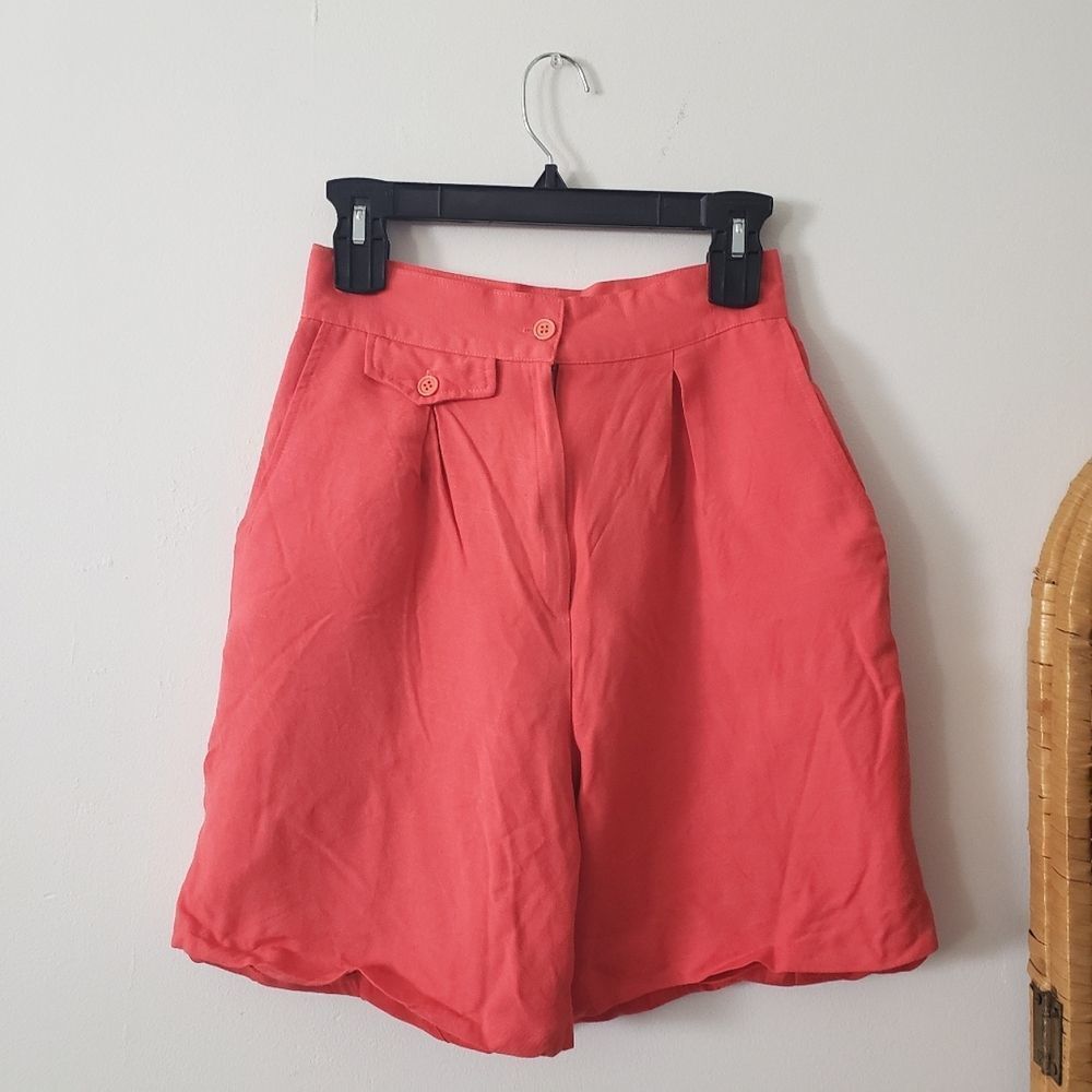 Vintage Micki Coral High Rise Shorts 10